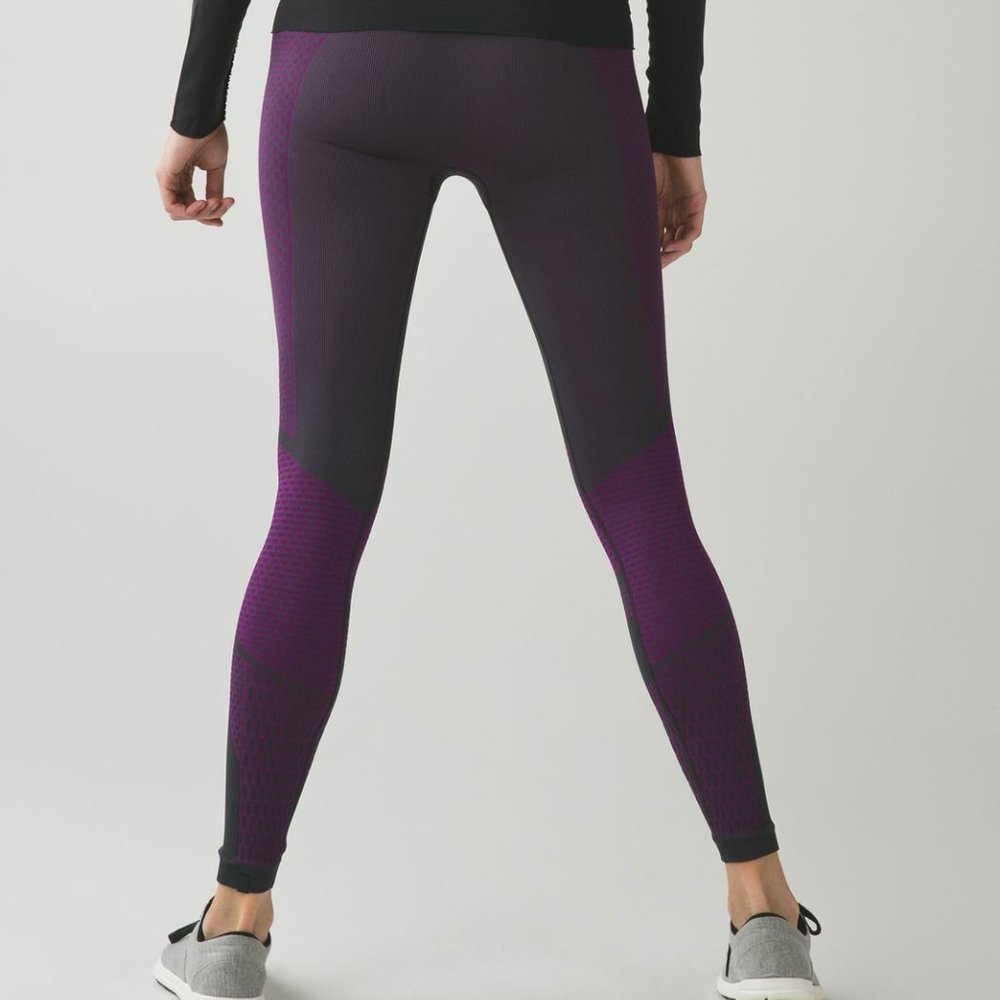 Lululemon Size 6 About That Base Layer Tight, 7/8… - image 3